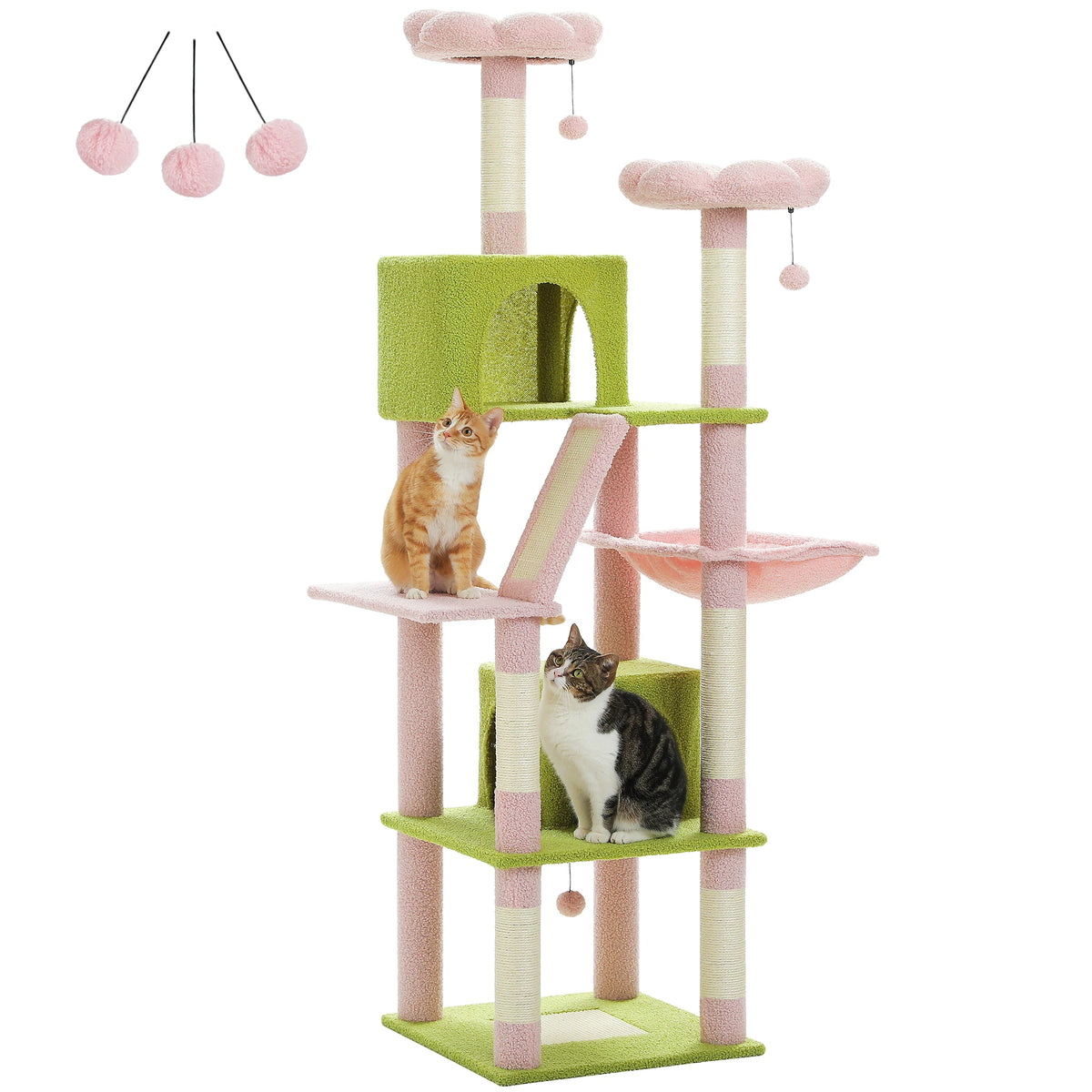 Multi-Level Plush Cat Tree & Condo — product view 15