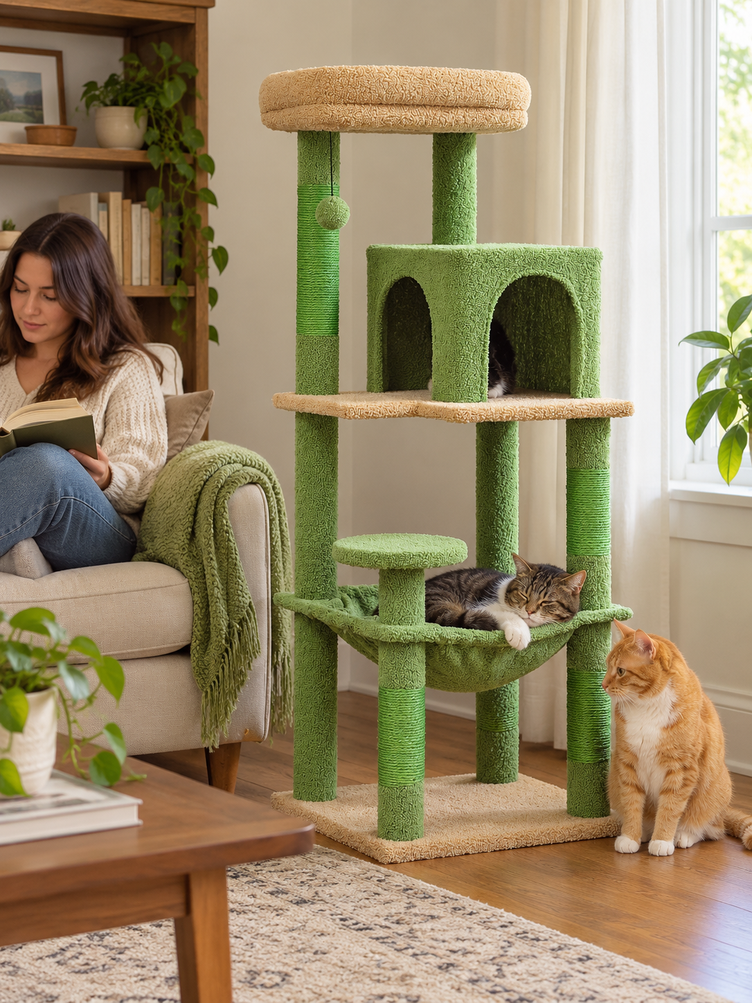 Hammock Cat Tower